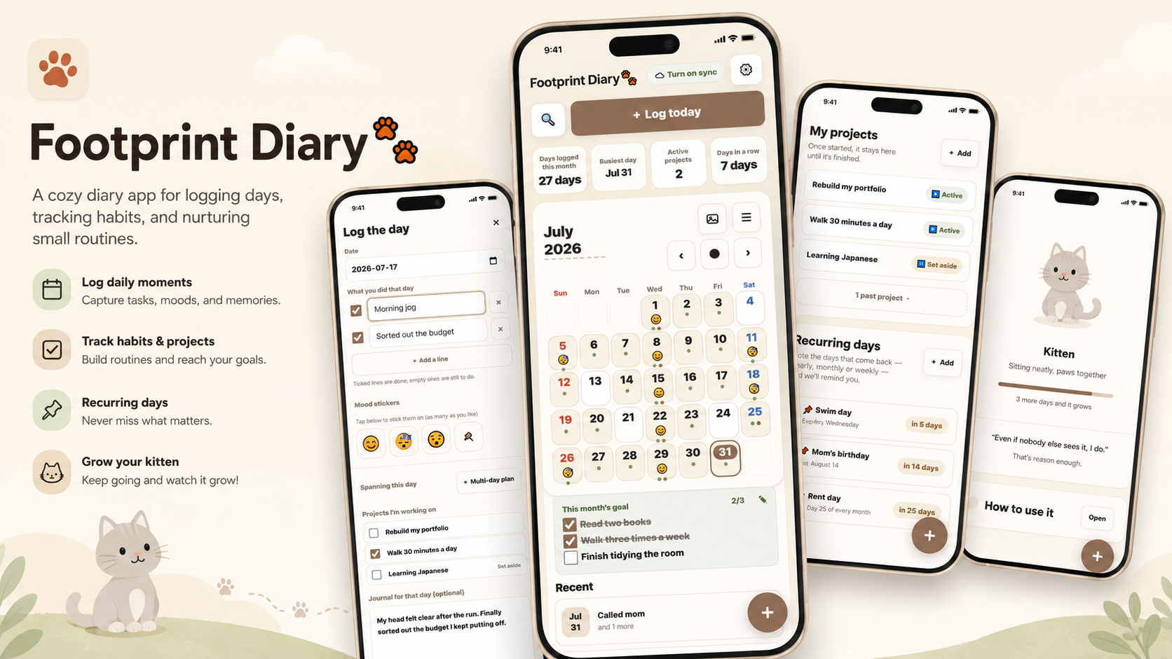 Footprint Diary